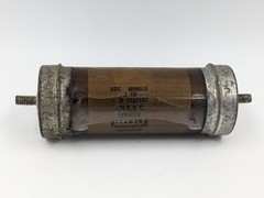 Sprague Vitamin Q Glass Sealed Capacitor .1 UF ±20% 3000 VDC