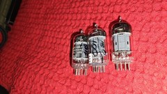 Tung-Sol 12AX7 Vintage Long Plate Slant Square Getter Audio Tubes Super Strong