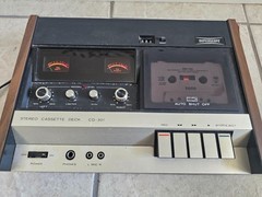 Vintage Marantz Superscope CD301 Stereo Cassette Deck Sold for parts – Powers ON