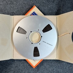 AGFA PER 525 Professional 1/4 Inch “Studio Tape », 730m/2400 Ft 10.5 inch