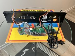 Tascam 32 Lower Rear Input Panel w/Power Cable, Strain Relief