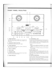 RT-909 Reel To Reel Tape Deck Owner&rsquo;s & Service Manual Fits Pioneer