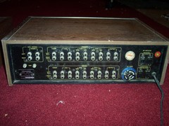 PIONEER QM 800A & QC800A VINTAGE QUAD AMPLIFIER WITH MATCHING QUAD PREAMPLIFER