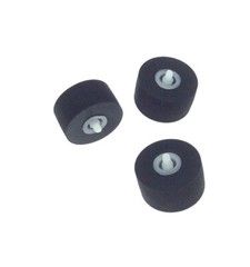 4PCS 12.5mmx6x1.5 JVC Pinch Roller Pressure Belt Pulley for Sony Akai Pioneer