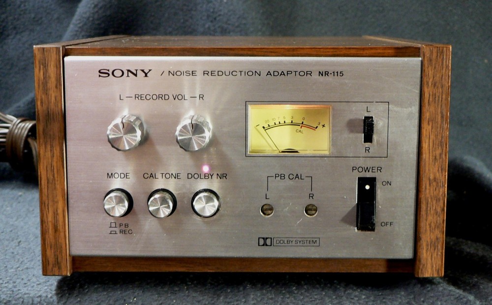 Sony tape recorder Noise Reduction Adapter NR-115 very clean