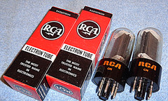 2 NOS RCA 50L6-GT Vacuum Tubes – 10-Watts Audio for AA5 and Shortwave Radios