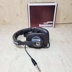 Audiotronics Headphones HS-29S Vintage with Original Box TESTED WORKING