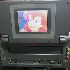 VTG Rampage Audiovox VBP1000 4&Prime; LCD Monitor VCP VHS Player Portable Combo w/Case