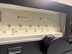 Sansui TU-717 AM/FM Stereo Tuner Serviced Fully Functional Manual Schematic NM