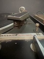 Vintage Garrard turntable Record Player Synchro Lab 95 Spins