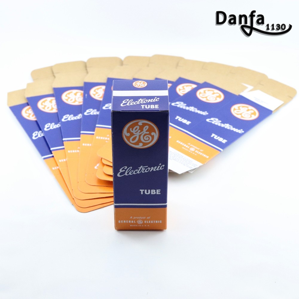 lot of 10 GE TUBE BOX CARTON BOX FOR 2A3 245 280 247 5U4G 5Z3 5X4G 6L6G 6B4G 807