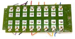 TASCAM MODEL 32 FUSE ASSEMBLY PCB w/FUSES 5200078510