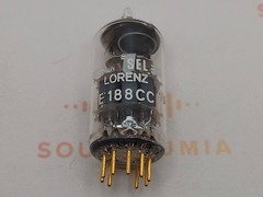 1x Siemens E188CC 7308 Gray Shields O-getter – Lorenz Label – Munich 1966 – NOS