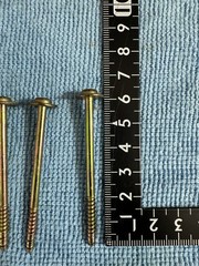 Pioneer PL-255 PL-115D Vintage Turntable parts Original Bottom cover screws