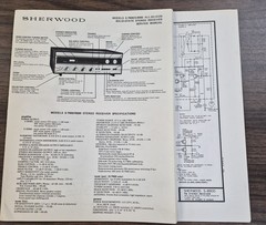 Sherwood S7900, S8900 Receiver Service Manual – Original