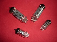 6P1P + 6J1P NEW Matched & Balanced Tubes set for upgrade China 6P1 + 6J1 Amps