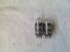 6211 Vacuum Tubes (2) Tested strong