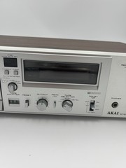 Serviced And Tested (New Belt Installed) Akai Stereo Cassette Deck Model GX F 35