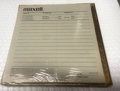 Maxell UD Sound Recording Tape 35-90 Reel to Reel Tape -1800ft New/Sealed