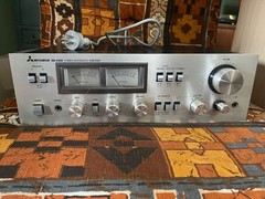 Mitsubishi DA-U310 Stereo Integrated Amplifier – Vintage Silverface Classic