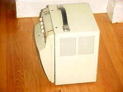 RETRO VINTAGE TV MONITOR 8 INCH VKOA JAPAN B+W EARLY 60s TRANSISTORIZED