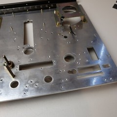 Otari MX5050 BII2 Reel to Reel – Front Deck Body Metal Plate Base Assembly