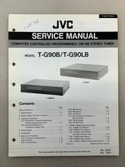 JVC T-G90 Original Service Manual Free Shipping