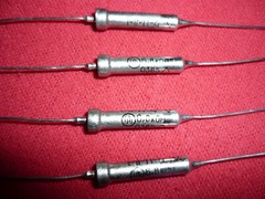 4pcs. MMT-4 / ММТ-4 Thermistors rod and tubular non-insulated 6.8 kOhm USSR