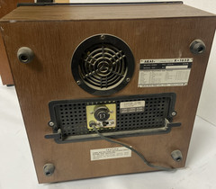akai x 165d reel to reel player—with dust cover– tested and works