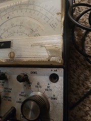 Vintage RCA 500B Volt Ohmyst solid State VOM, untested