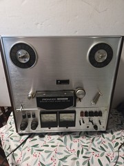 Pioneer RT-1011L Reel to Reel Powers On
