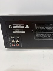 Pioneer CT-W606DR Double Cassette Deck Dual Tape Player Recorder Tested Works