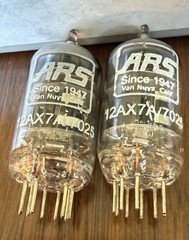 Tesla 12AX7/7025 Matched Pair Audio Tubes Jj/tesla
