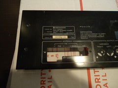 Kenwood KT-7500 Stereo Tuner Parting Out Rear Back Panel