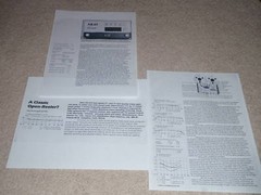 Akai GX-625 Open Reel Review, 1981, 3 pgs, Full Test
