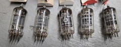 5 Mullard 12AX7 ECC83 Audio Amp Amplifier Vacuum Tubes TESTED