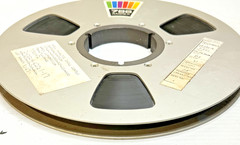 Ampex 10.5&Prime; Instrumentation Tape Reels Lot of 6 1970s Naval Aviation Data
