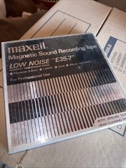 Maxell Reel To Reel Recording Tape “LNE35-7” Low Noise, NEW * Never Opened B