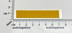 TASCAM 38 Tape Deck Badge Custom Aluminum Self Stick