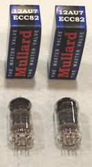 Mullard MATCHED PAIR TWO NEW 12AU7 ECC82 Tubes