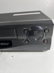 Sony SLV-N55 Hi-Fi Stereo 4-Head VCR VHS Player Recorder Tested