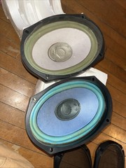 Vintage SANYO AUDIO SPEC Separate Woofer SP780 6×9 with Grill Cover NOS