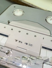 GRUNDIG TK42b REEL TO REEL TAPE RECORDER Parts Not Working Untested