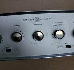 Voice of Music 1448 Integrated Tube Amplifier Amp AS IS Audiophile Hi Fi RARE