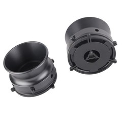 1-Pair 10 NAB Hub Adapters Polished Aluminum Reel Opener For Studer/ (Grey)