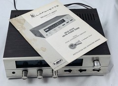 Lafayette LT-425T vintage solid-state AM/FM stereo tuner from late 1960s/1970s