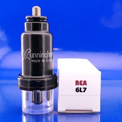 One RCA Cunningham 6L7 Tube NOS NIB Test[%]: 172/144 TV-7