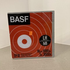 New BASF TP18 reel To Reel Tape SEALED 7&Prime; HIFI 1080m
