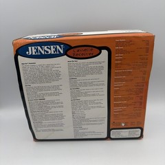 Vintage Jensen CR 225X-Am Fm Stereo Receiver-Car cassette Player Detach Face.