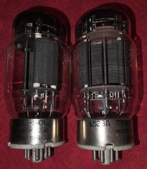 Pair Tung-Sol 6528A Industrial Power Vacuum Tubes USA Vintage Tube Lot of 2…